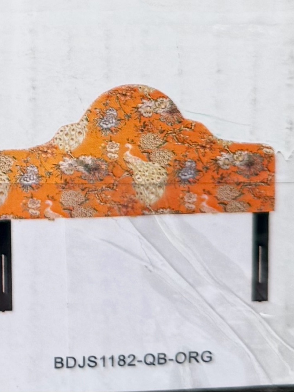 NEW Platform Bed Slipcover Orange